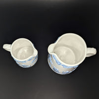 Wedgwood "Lavender on Cream" 2pc Jug Set (26oz, 8oz)