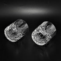 Waterford Crystal "Lismore" Pair of Old Fashioned Glasses