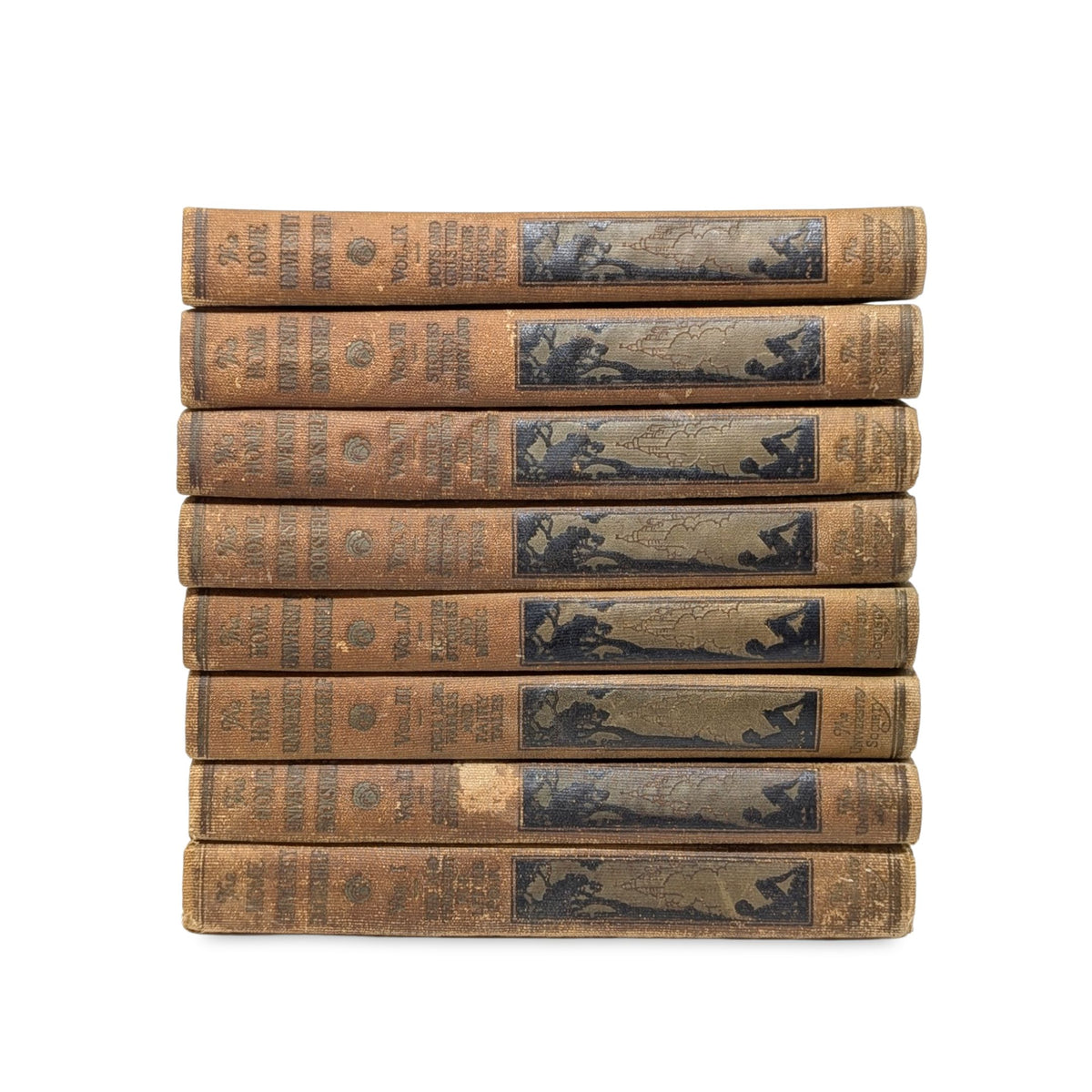 The Home University Bookshelf, Volumes 1-5 & 7-9, Published 1927 (8 Books)