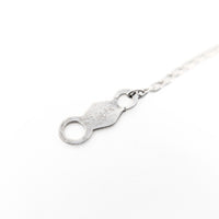 Vintage 13K/14K White Gold 15” Diamond Daisy Flower Necklace