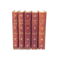 George Barrie & Son "The Dramas of Victor Hugo" 5-Volume Book Set, 1895