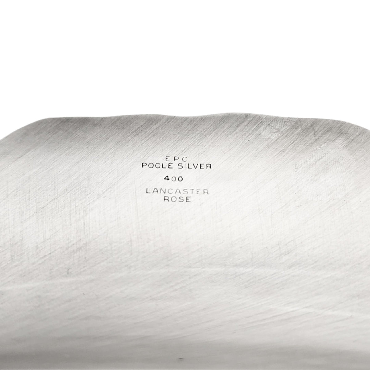 Poole #400 Lancaster Rose Silverplate 30" Serving Tray