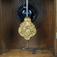 Ingraham 1880’s Oak 8-Day Gingerbread Kitchen Clock