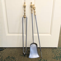 Virginia Metalcrafters CW103-1C Raleigh Tavern 3pc Fireplace Tool Set