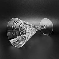 Waterford "Glandore" Crystal 7" Water Goblet, Seahorse Mark