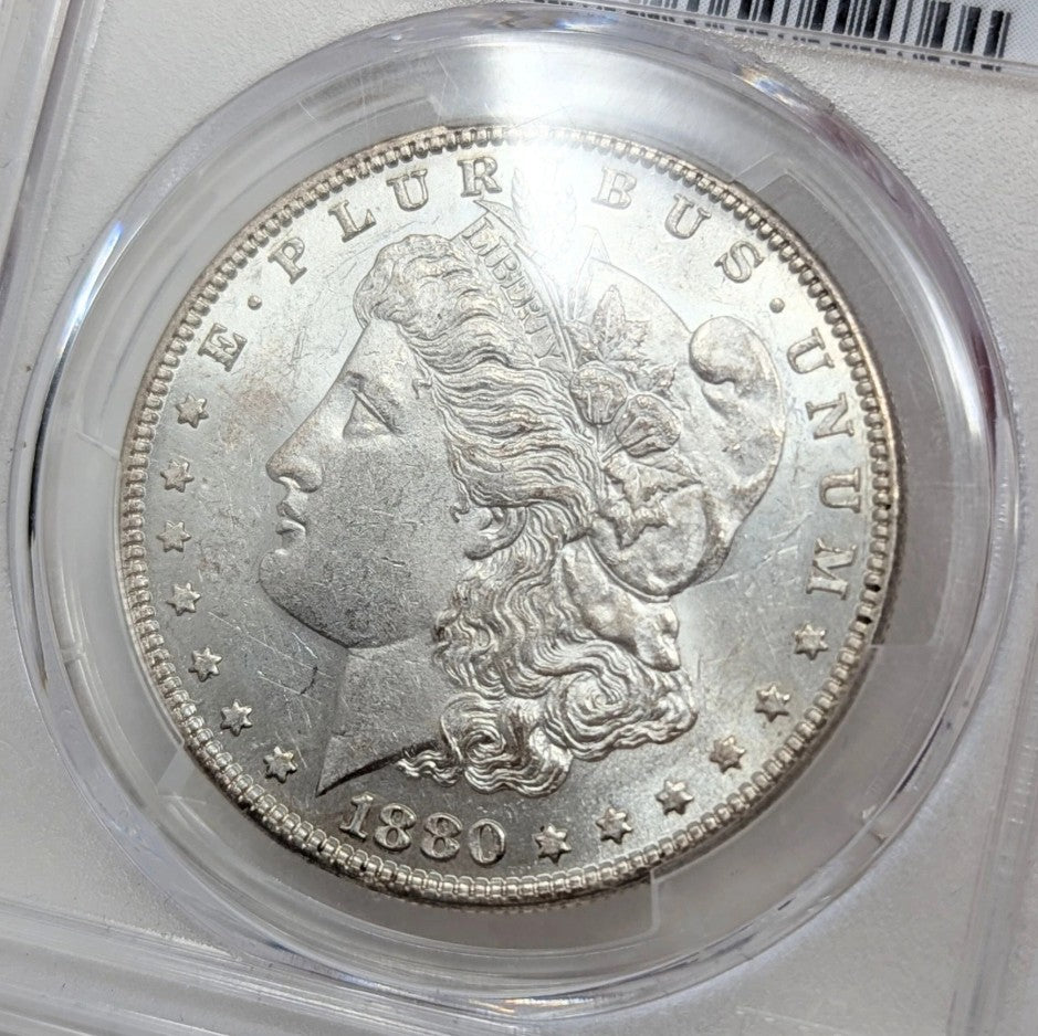 1880/79-O PCGS AU58 Morgan Silver Dollar