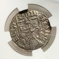 1609 IG Germany 1/16T NGC AU58 Top Pop Best Grade Known