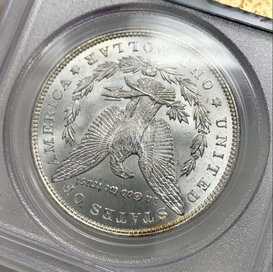 1896 PCGS MS63 Morgan Silver Dollar (Old Green Holder)