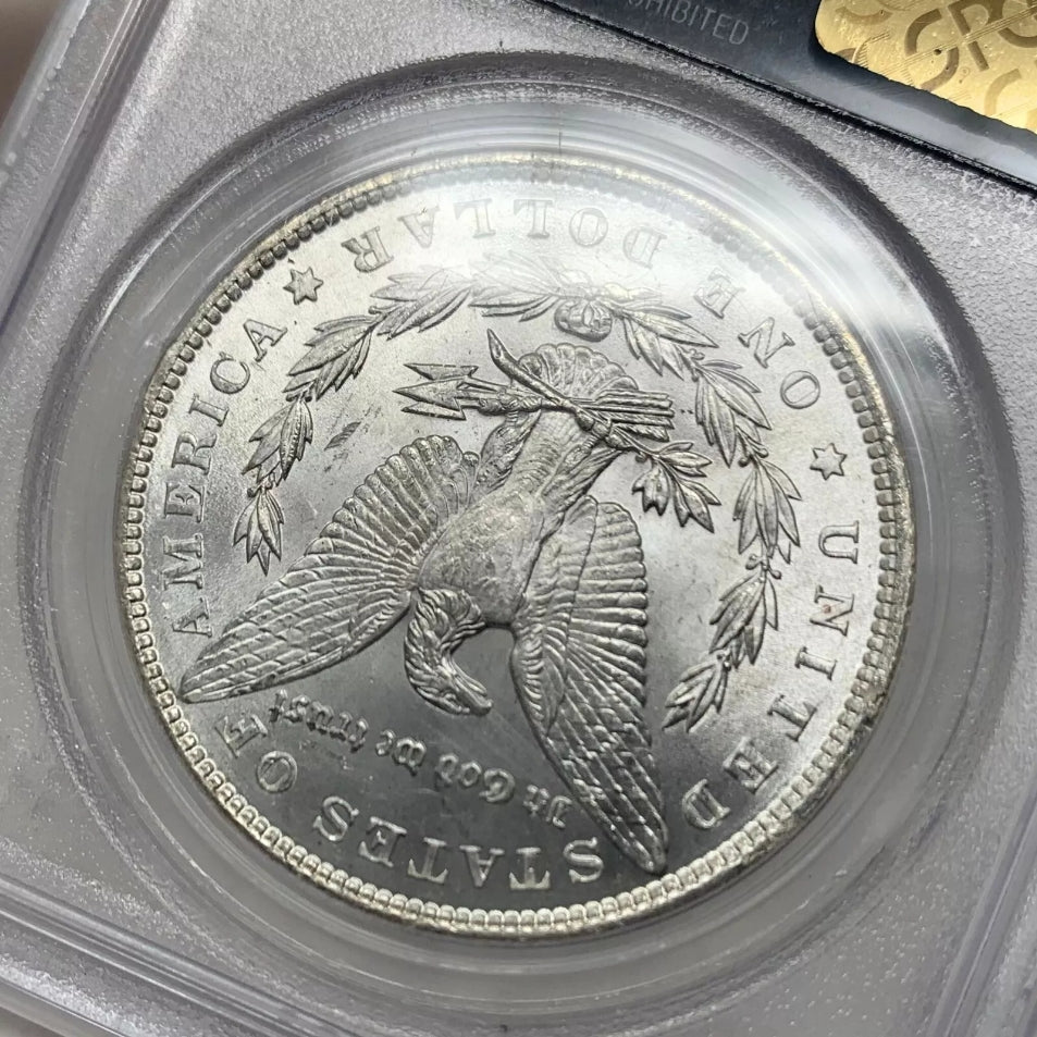 1896 PCGS MS63 Morgan Silver Dollar (Old Green Holder)