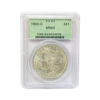 1900-O PCGS MS63 Morgan Silver Dollar (Old Green Holder)