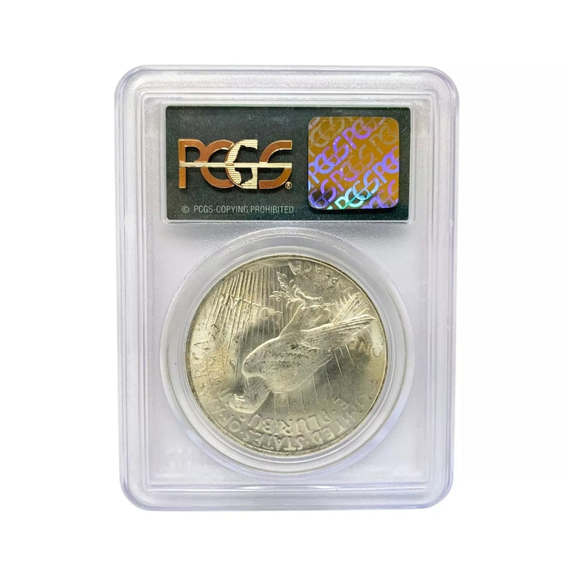 1922 PCGS MS63 Peace Silver Dollar (Old Green Holder)