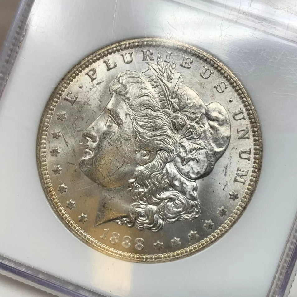 1888-O NCG MS63 Morgan Silver Dollar