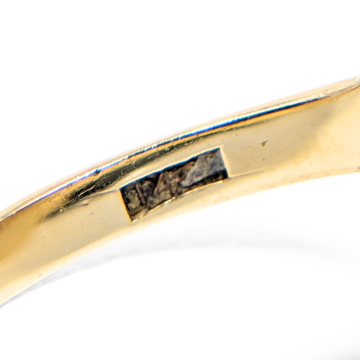 14K Gold Citrine & Pearl Ring - Size 4.25