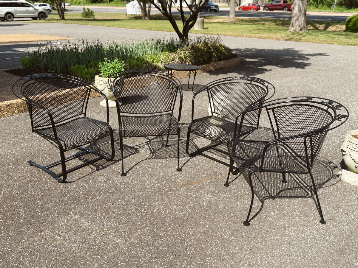 Russell Woodard Briarwood 4pc Patio Chair Set