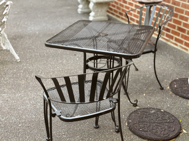 Wrought Iron 3pc Patio Bistro Set