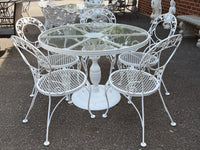 Russell Woodard "Chantilly" 6pc Patio Table Set