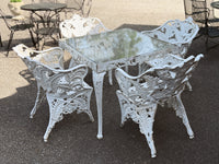 J.W. Fiske Fern & Blackberry 10pc Patio Set
