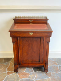 19th Century Walnut Davenport Desk