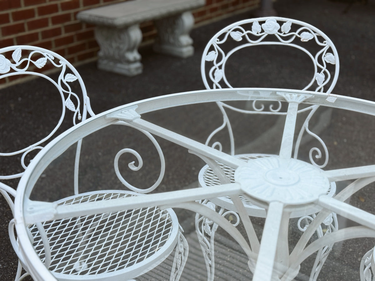 Russell Woodard "Chantilly" 6pc Patio Table Set
