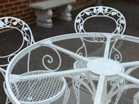 Russell Woodard "Chantilly" 6pc Patio Table Set
