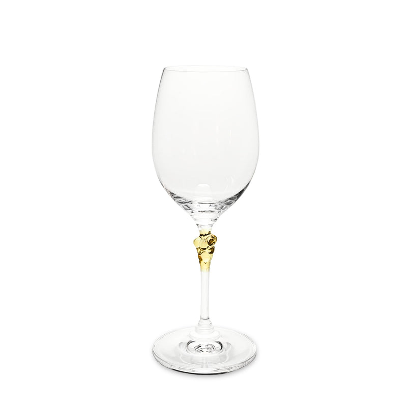 Mikasa Chablis Gold Grape White Wine Glasses (5)