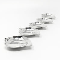 Tiffany & Co. Sterling Silver 6pc Nut Dish Set