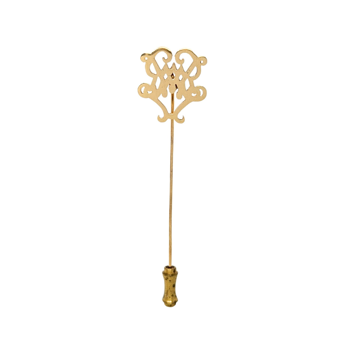 14K Gold Cypher Stick Pin