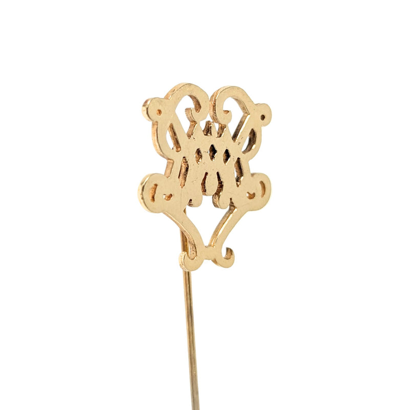 14K Gold Cypher Stick Pin