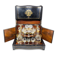 Napoleon III Era French Boulle 20pc Tantalus