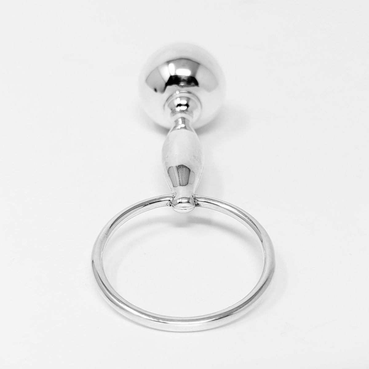 Sterling Silver Ring-Handled Baby Rattle