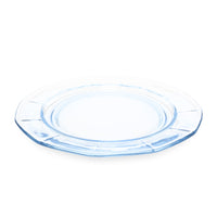 Fostoria "Fairfax" Azure Blue Salad Plates (12)