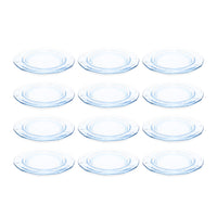 Fostoria "Fairfax" Azure Blue Salad Plates (12)