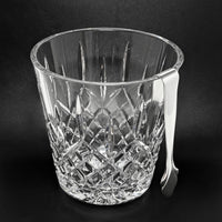 Waterford Crystal "Lismore" Ice Bucket W/ Tongs