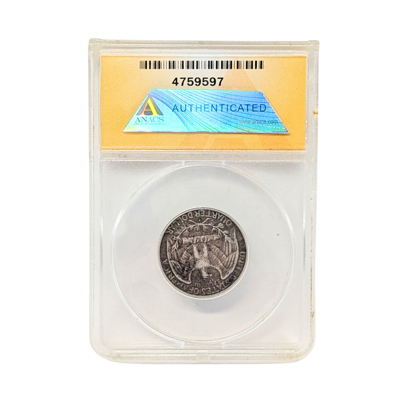 1932-D ANACS EF45 Key Date Washington Quarter