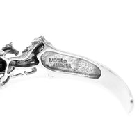 Kabana Sterling Silver 3-Dimensional Horse Cuff Bracelet