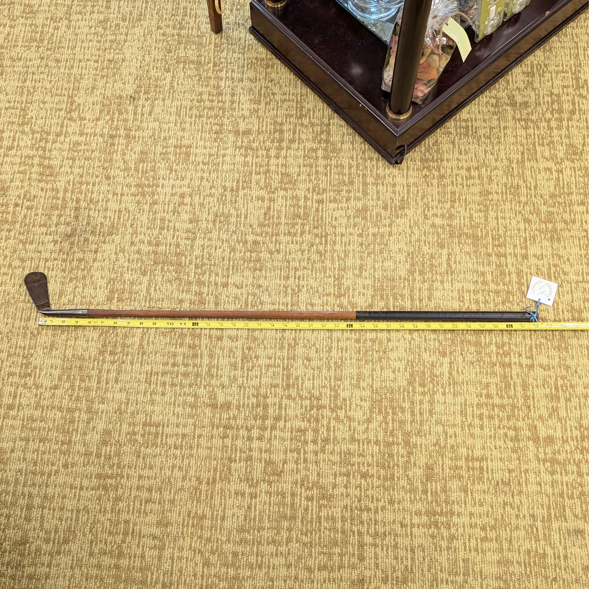 T. Stewart St. Andrews Hickory Shaft 2 Iron Golf Club