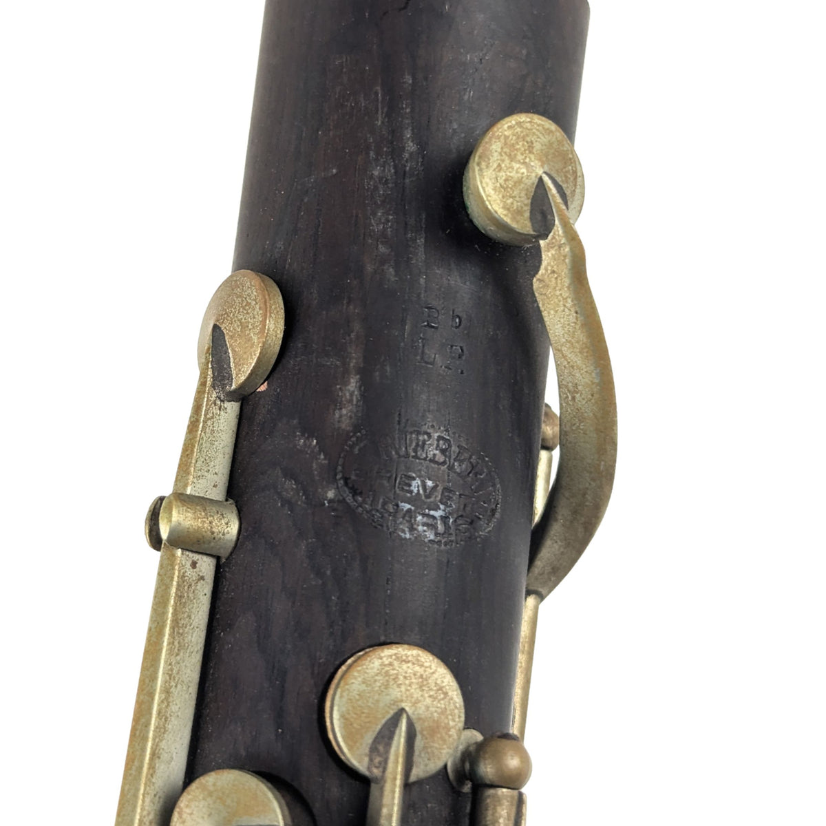 Antique Triebert Paris/LP Selmer Wood Clarinet, Low Pitch, Albert System - For Parts