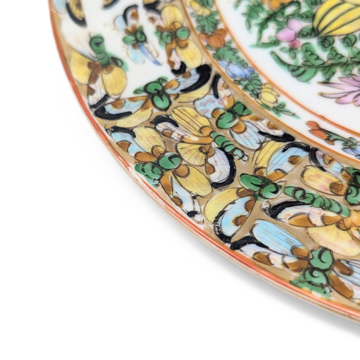 Chinese Famille Rose "Thousand Butterflies" 20pc Porcelain China Set
