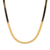 Aurafin Italian 14K Yellow Gold 5.8mm 20” Herringbone Chain Necklace