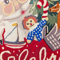 Claire Murray Nancy Thomas Celebrate X-Mas Hooked Rug (32"x 32")