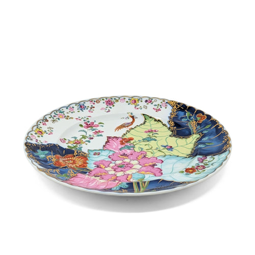 Mottahedeh x MMA Tobacco Leaf Salad/Dessert Plate, 8.75", Vista Alegre Portugal