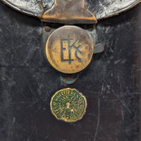 Antique 1915 Goodwin 1A Folding Camera in Kodak Case Whittier College Seal