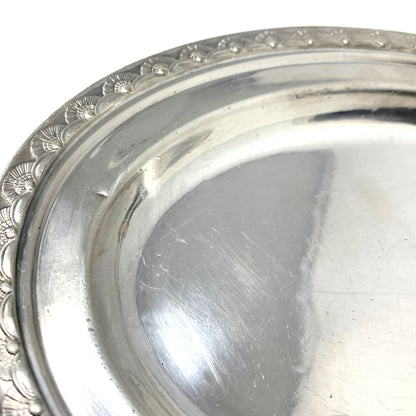SS United States International Silver Oval Tray/ Platter