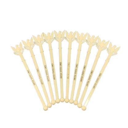SS United States Set of 10 Cocktail Swizzle Sticks