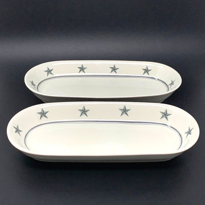 SS United States Mayer China Celery Dishes (Pair)