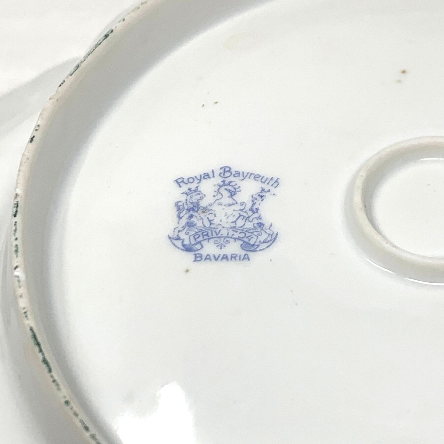 Royal Bayreuth Antique Porcelain Portrait Bowl
