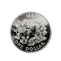 1989 Bermuda Silver Dollar