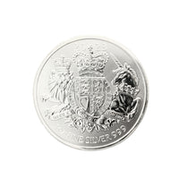 2023 British Royal Coat of Arms 1oz .999 Silver Round