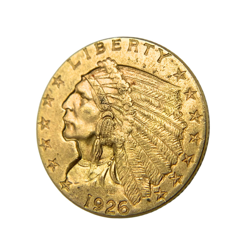 1926 $2.5 Gold Indian Head Quarter Eagle