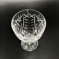 Webb Corbett Cut Rock Crystal Water Goblets (8) WEC21